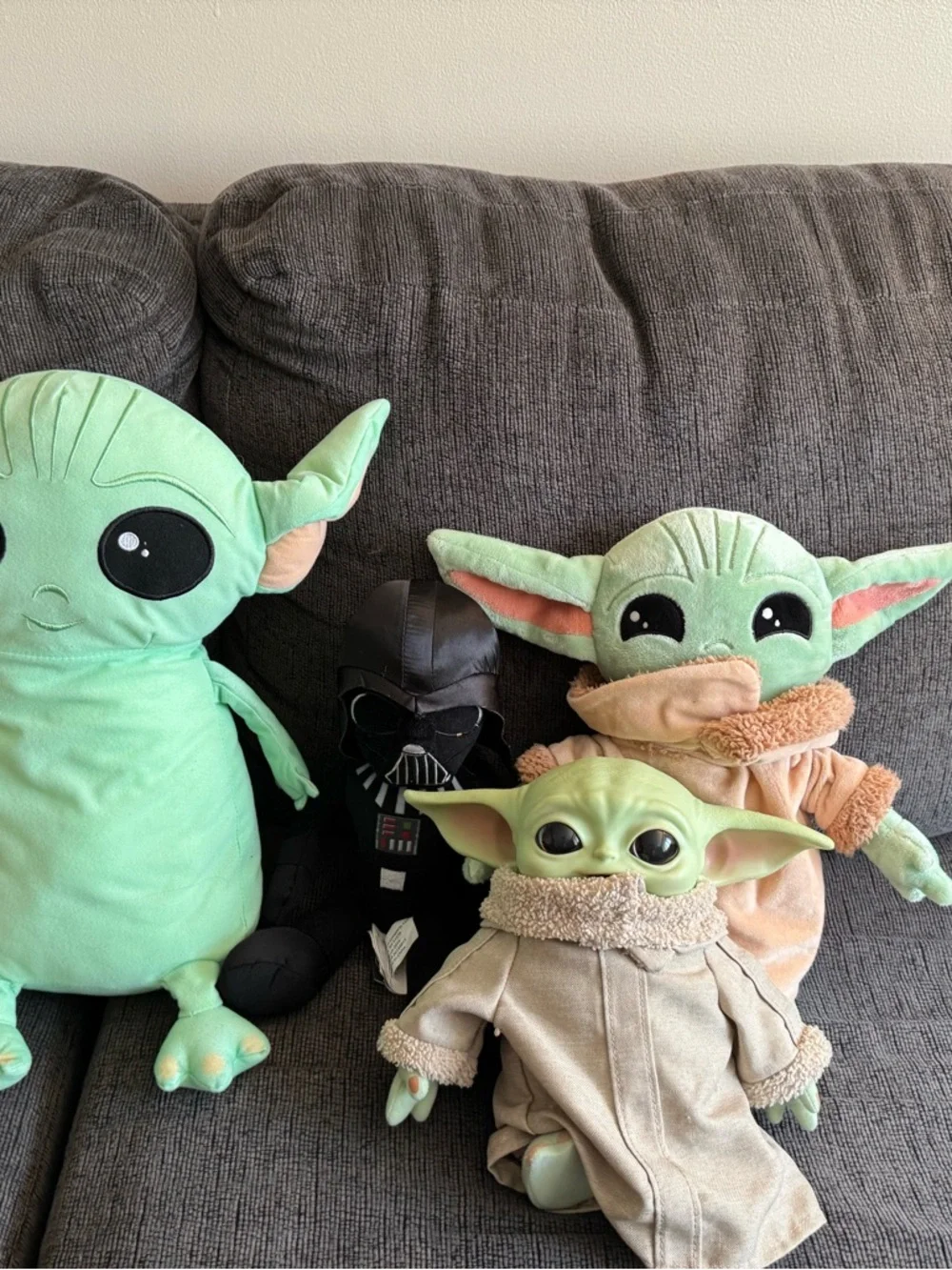 Star Wars Plush Set Bundle of 4 and Darth Vader Set - Picture 4 of 4